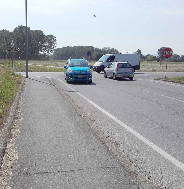 Una nuova rotatoria sulla Strada Provinciale 19 del &quot;Sedime&quot; a San Carlo Canavese