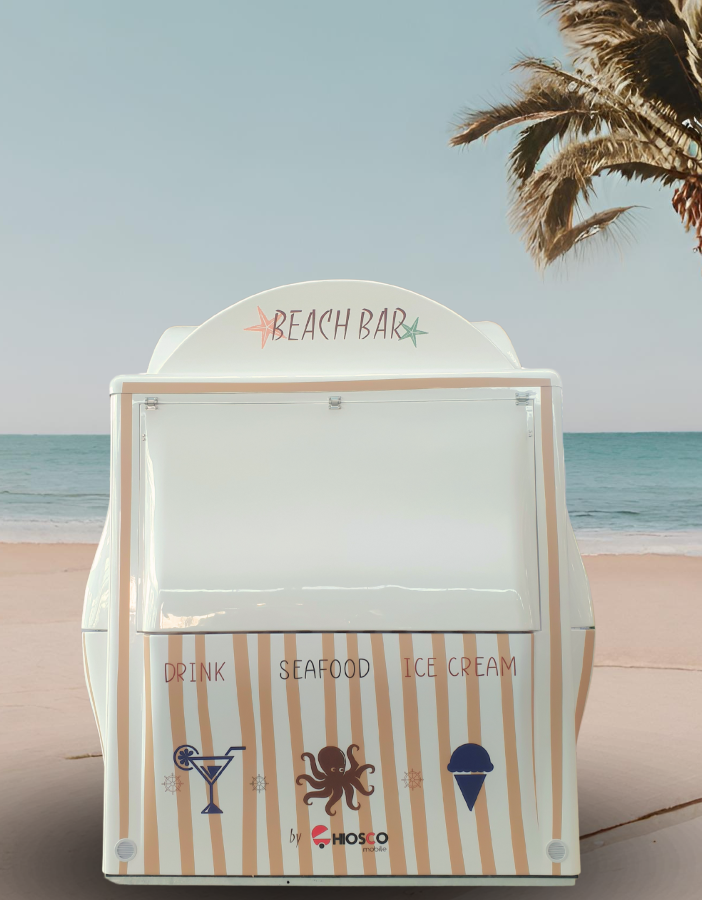CHIOSCO MOBILE presenta il Chiosco Sunny alla 25° edizione del BALNEARIA di Massa Carrara dal 3 al 6 Marzo