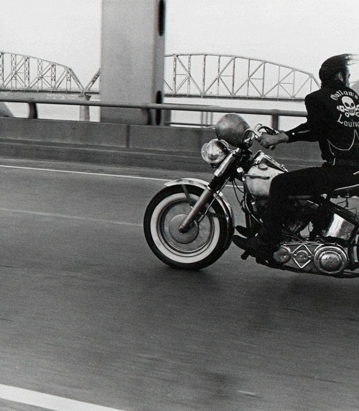 Photo Credits - DANNY LYON - Crossing the Ohio near, Louisville -1966