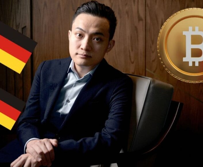 Justin Sun sciocca i mercati e si offre di “comprare tutti i Bitcoin tedeschi”, ma sarà un bene ?