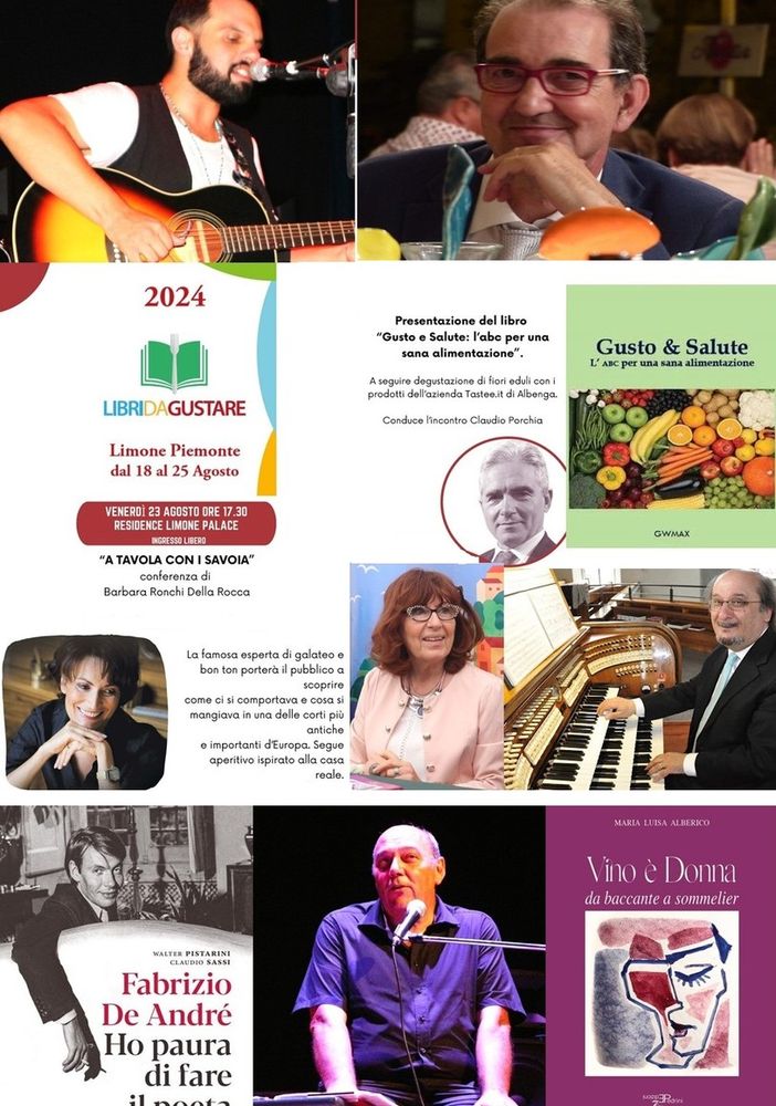 Libri da Gustare 2024: Una Settimana di Cultura, Arte e Gastronomia a Limone Piemonte