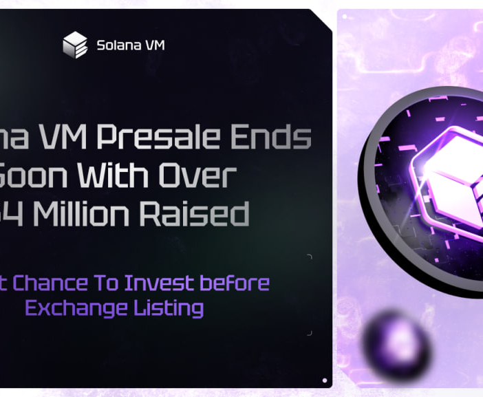 Solana VM Presale Ends Soon With Over $4 Million Raised. Last Chance To Invest before Exchange Listing