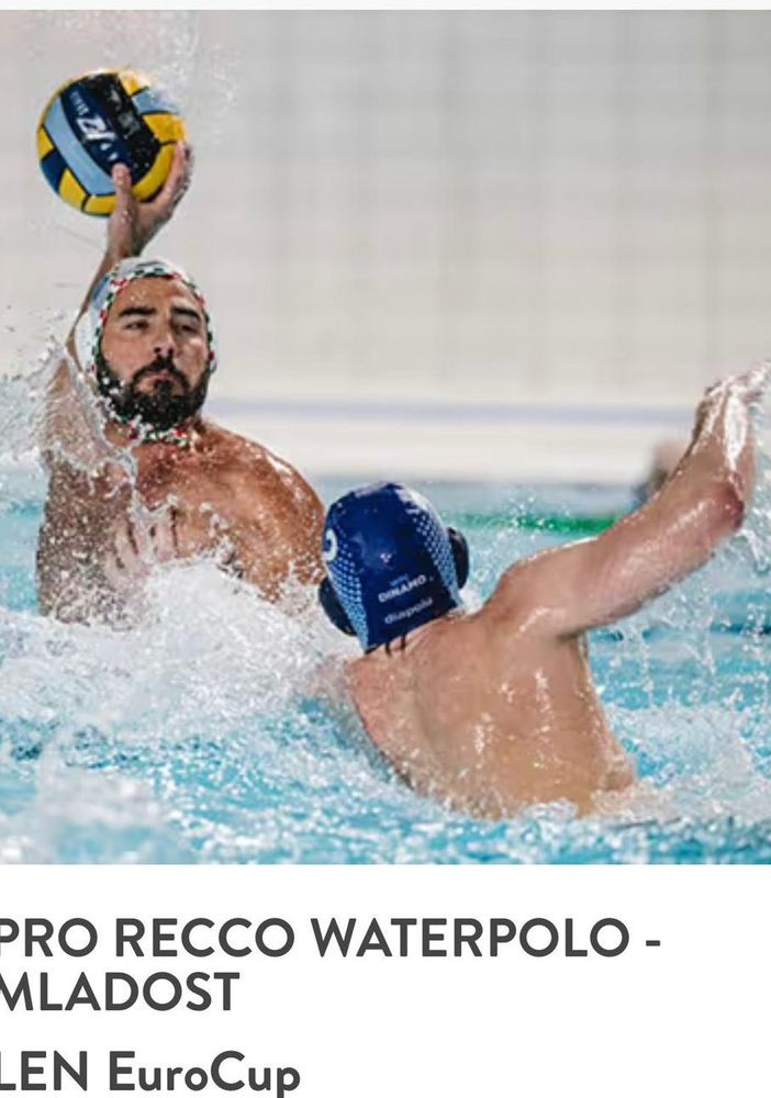 EuroCup: alla 'Cascione' di Imperia tornano le stelle della grande pallanuoto europea, ecco Pro Recco - Mladost