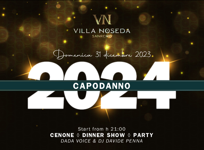 Capodanno 2024 a Sanremo nell’eleganza di Villa Noseda