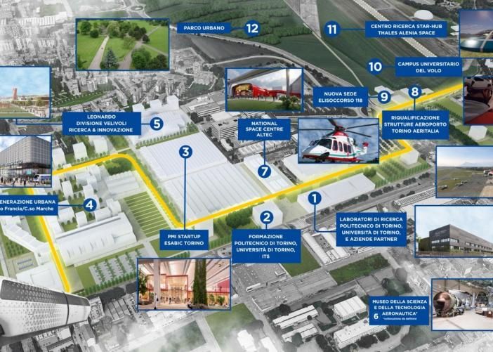 La Città dell'Aerospazio diventa realtà