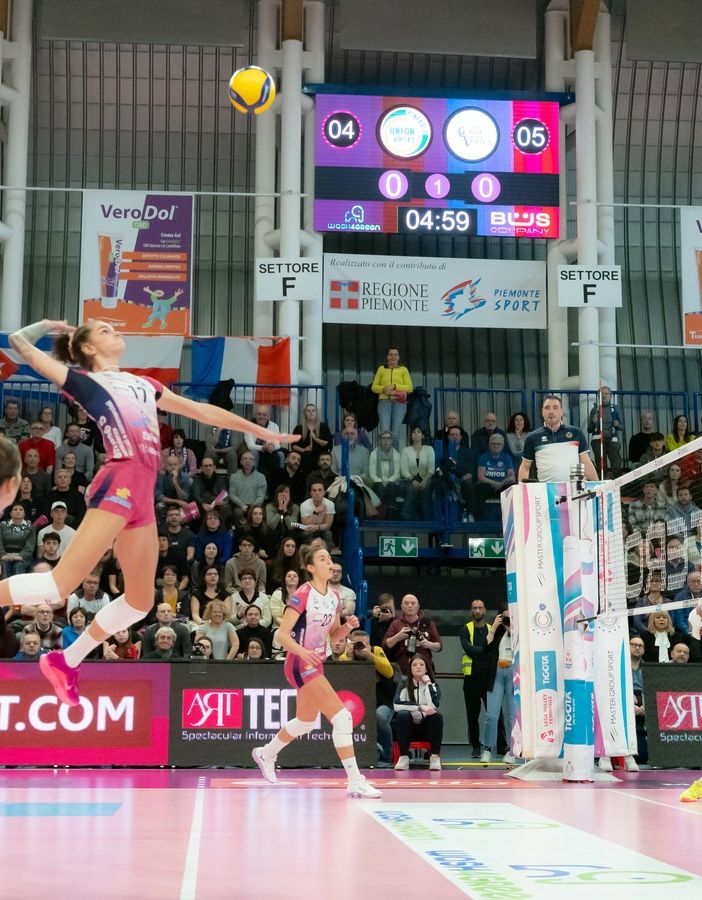 Pipe della top scorer di giornata Smarzek (foto di Christian Bosio)