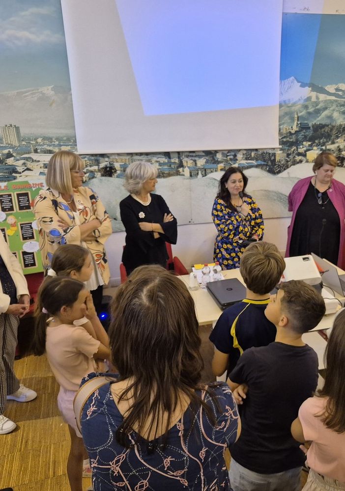 L'inaugurazione della mostra