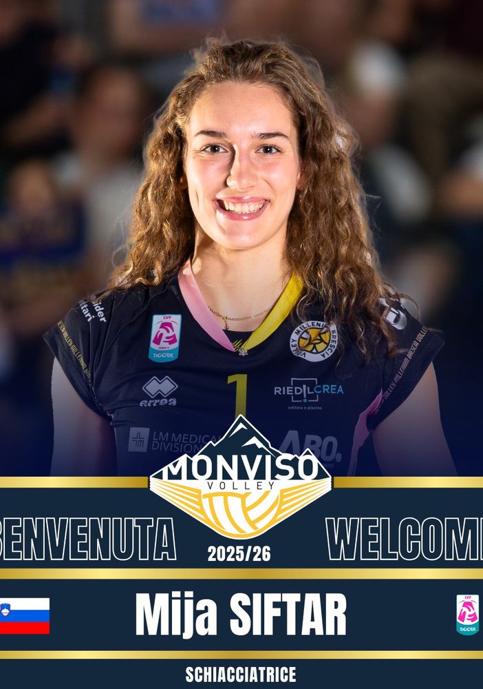 Il nuovo arrivo in casa Monviso Volley