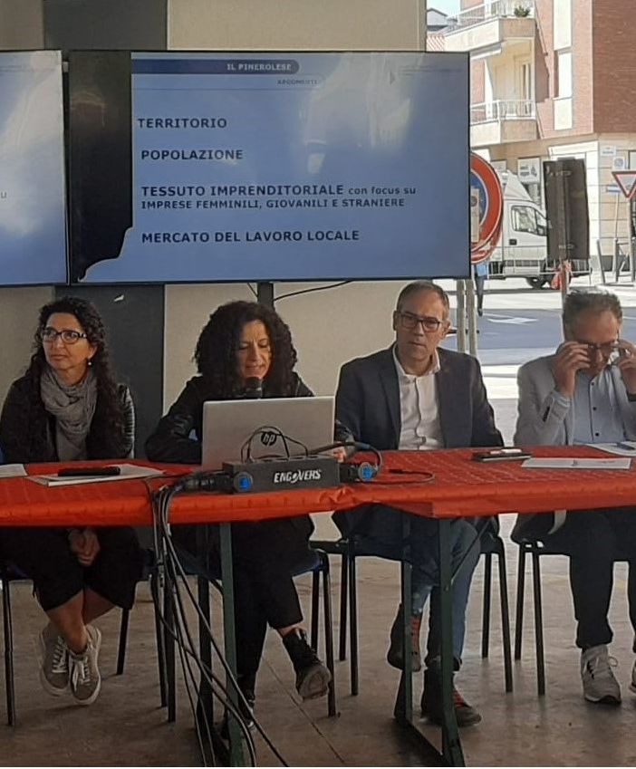 La presentazione di stamattina a Pinerolo