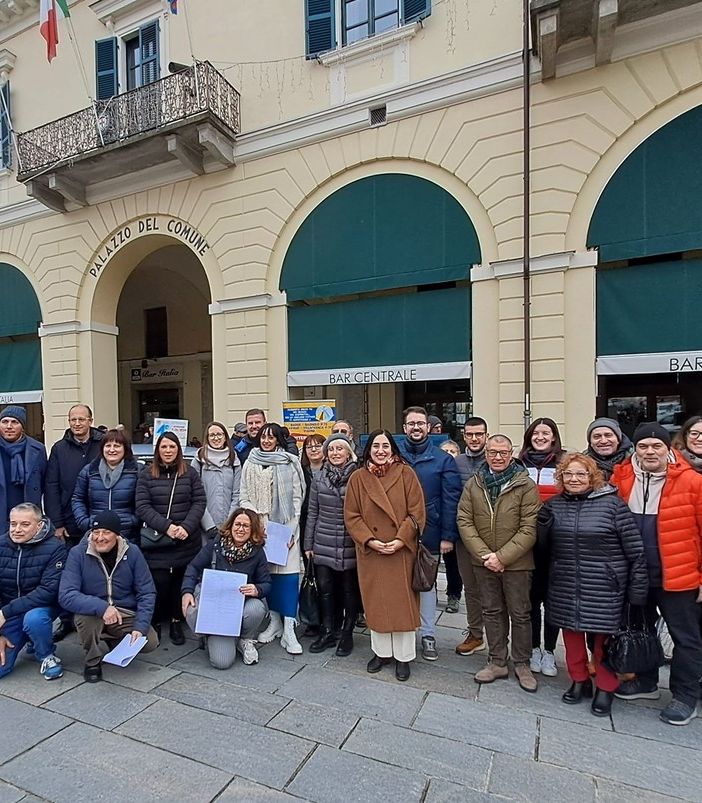 Estrazione stamattina in piazza a Barge
