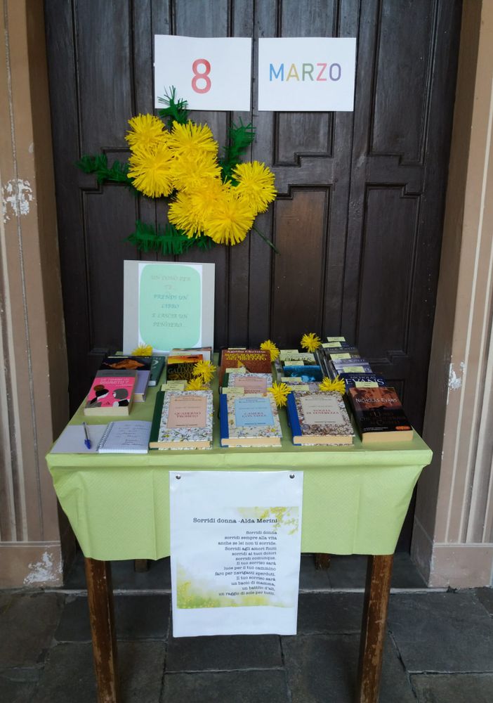 A Bibiana si regalano libri anziché mimose