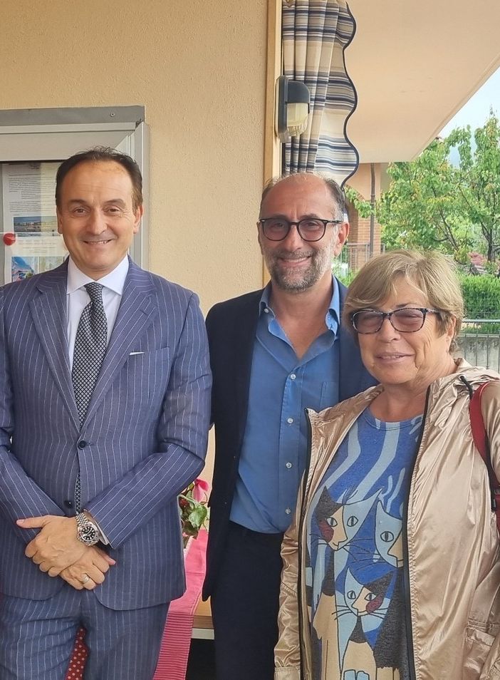 Da sinistra Cirio, Delmirani e Cavallo