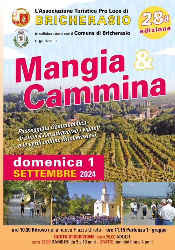 Sono aperte le iscrizioni per l’edizione 2024 della Mangia &amp; Cammina
