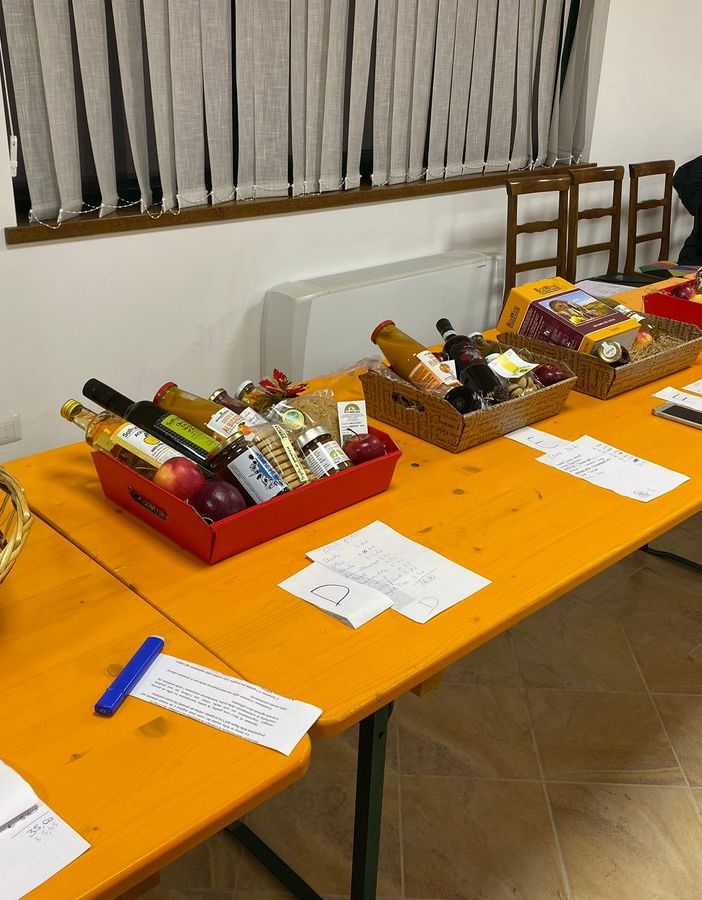 I sapori di Bricherasio ‘ritornano’ nella cesta natalizia