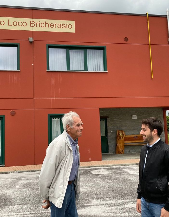 Severino Morero con il suo successore Alberto Godino