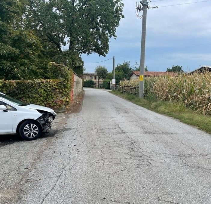 L’auto incidentata lo scorso 25 settembre