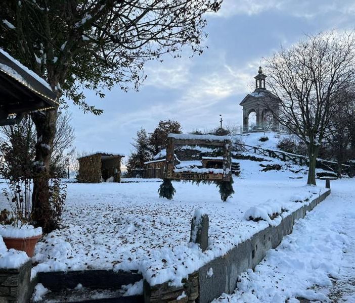 Il presepe sulla Rocca di Cavour (foto di repertorio)