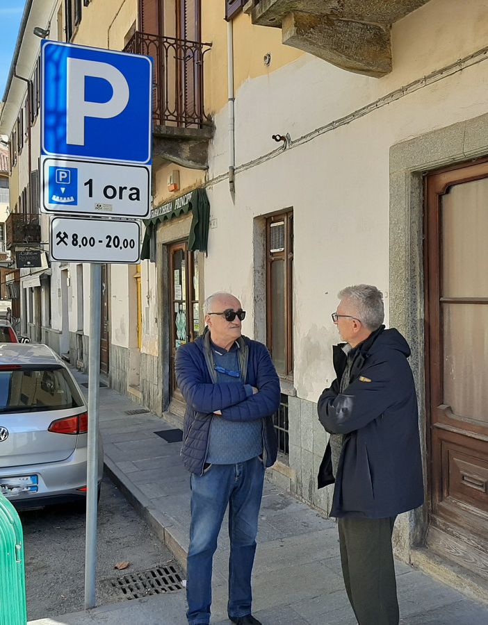 Il sindaco Costelli e il consigliere Roggero