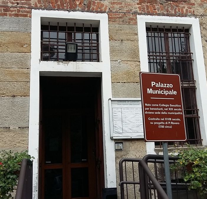 Il municipio di Cumiana