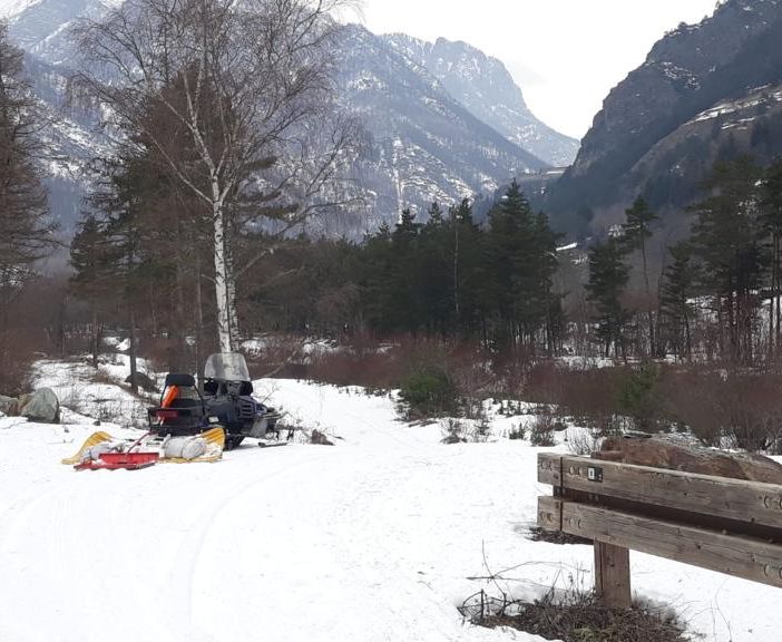 Fenestrelle pista sci di fondo gennaio 2021