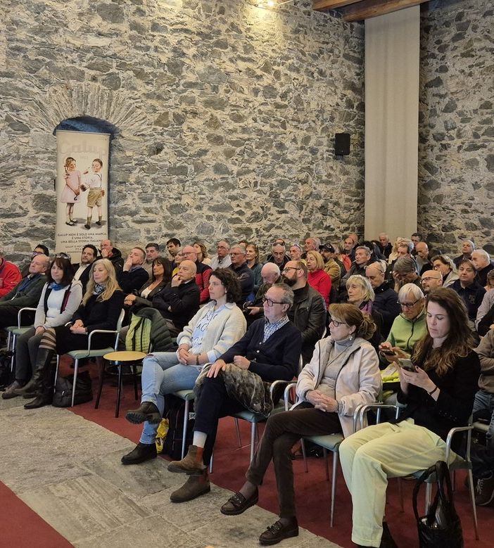 La platea alla presentazione di oggi alla Porte Reale