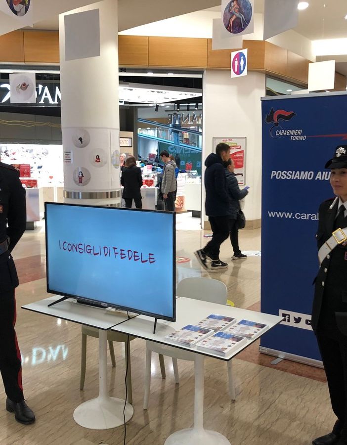 Prevenzione truffe: i carabinieri alle Due Valli di Pinerolo