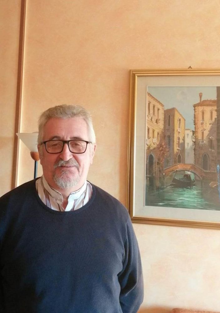Il presidente dell’Avis di Villar Perosa Silvano Borgognone