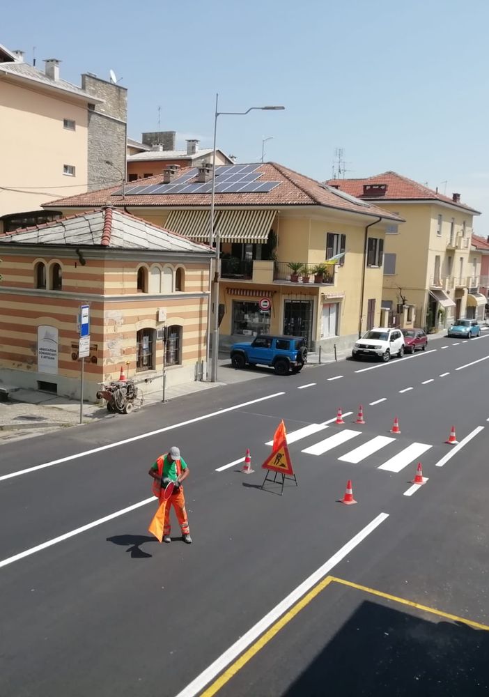 Passaggi pedonali mancanti a Luserna San Giovanni: la Città metropolitana termina il lavoro