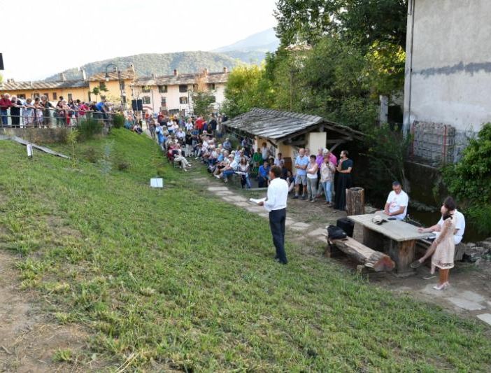 L’inaugurazione del Giardino del Borgo dello scorso settembre