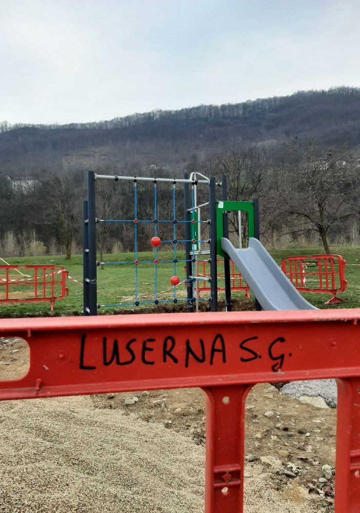Lavori in area bersaglio di Luserna San Giovanni (Foto di Desirée Gonnet)
