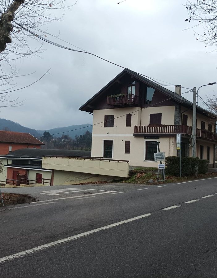 Non verrà riaperta oggi la strada per raggiungere l’ecoisola di Luserna San Giovanni