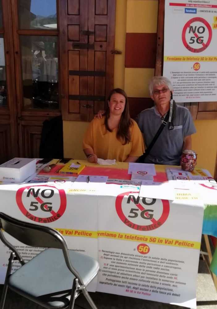 Centinaia di firme in pochi giorni per dire no al 5G in Val Pellice