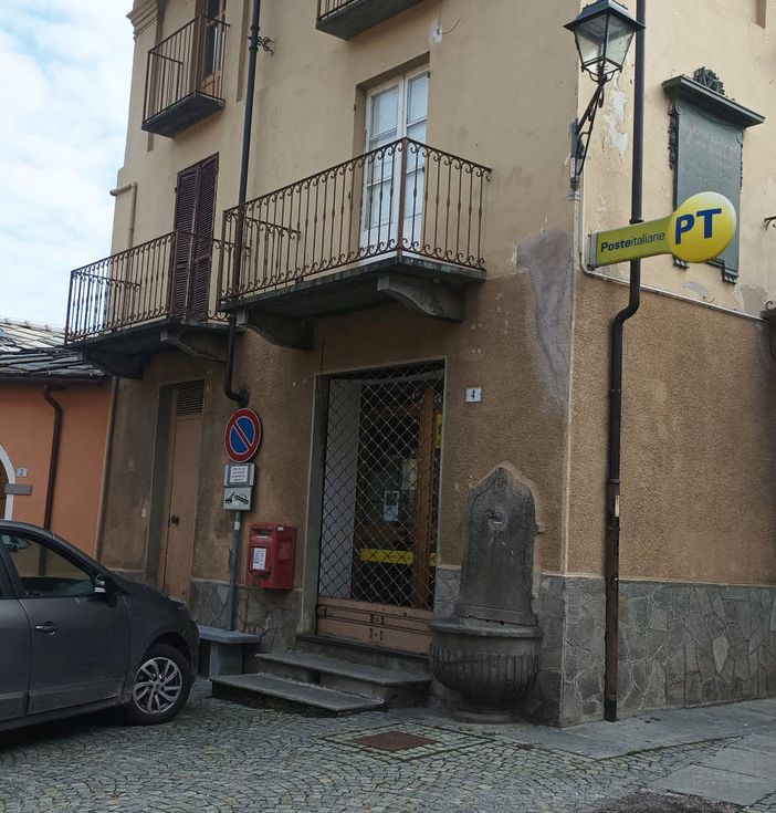L’ufficio postale di Luserna Alta