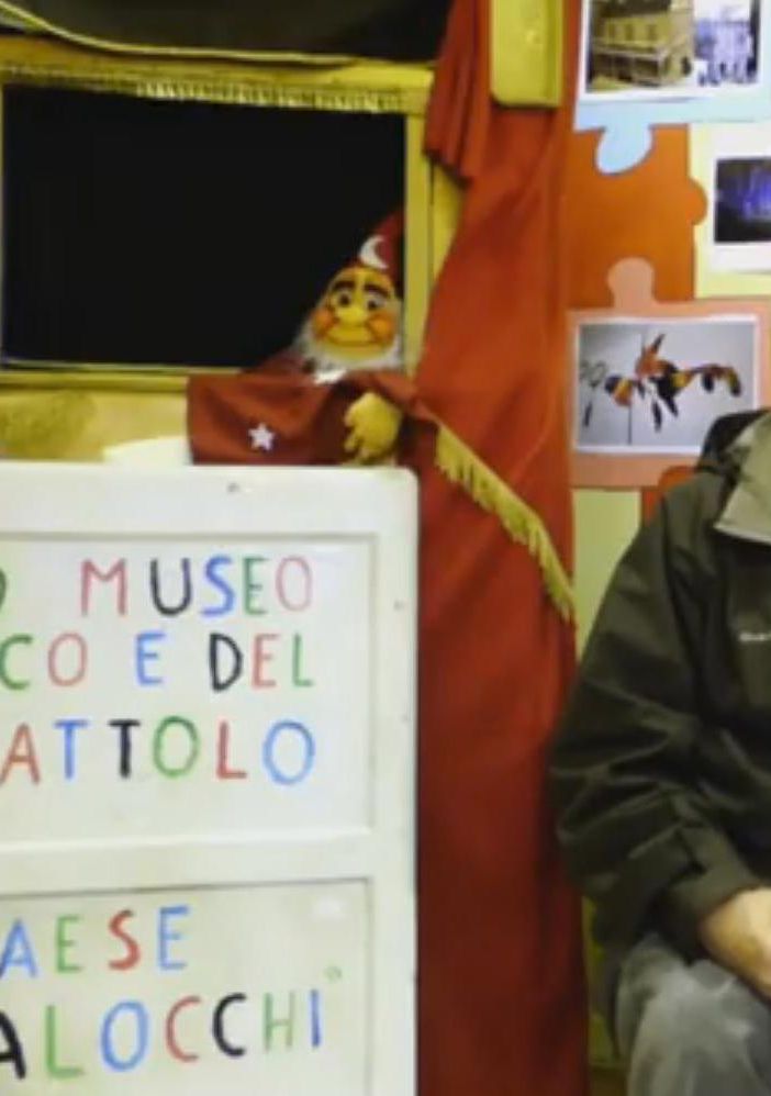 Giovanni Peyrot nel Museo del Gioco e del Giocattolo 2019
