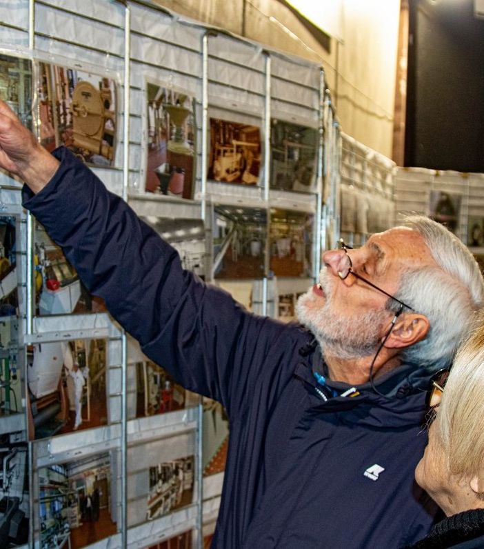 Un dettaglio della mostra (foto di Claudio Bonifazio)