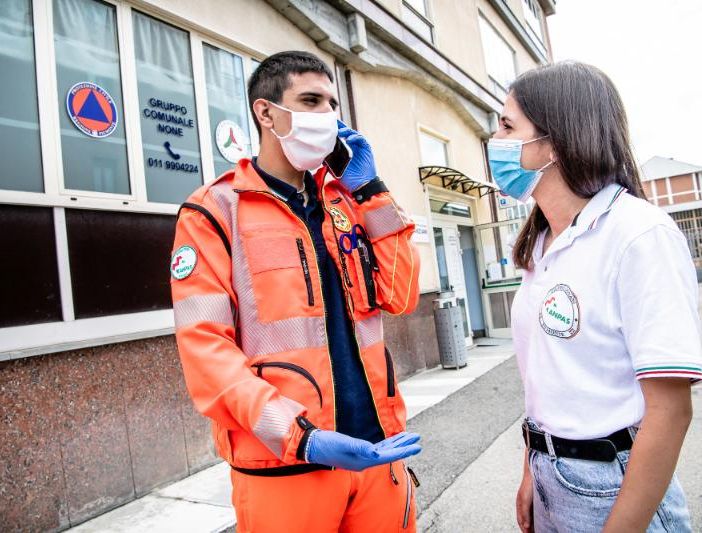 Inaugurazione con dedica a sorpresa per i nuovi mezzi della Croce verde di None