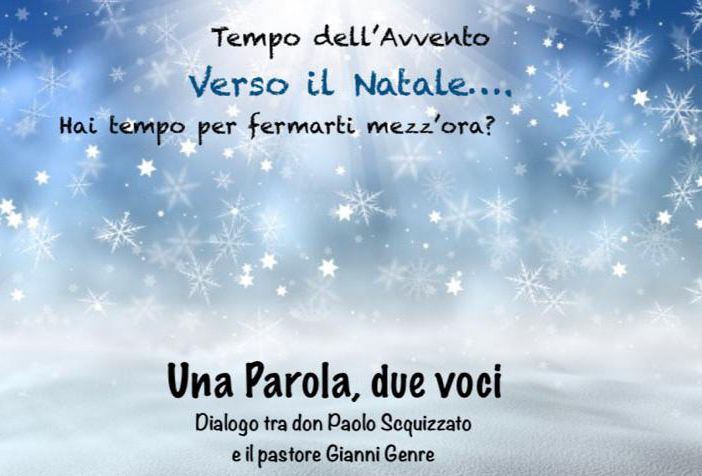 Il Vangelo al Circolo dei lettori di Pinerolo in un incontro tra due voci
