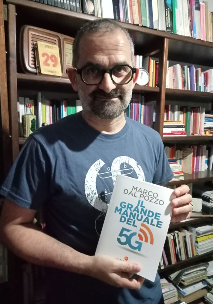 Marco Dal Pozzo con il suo manuale