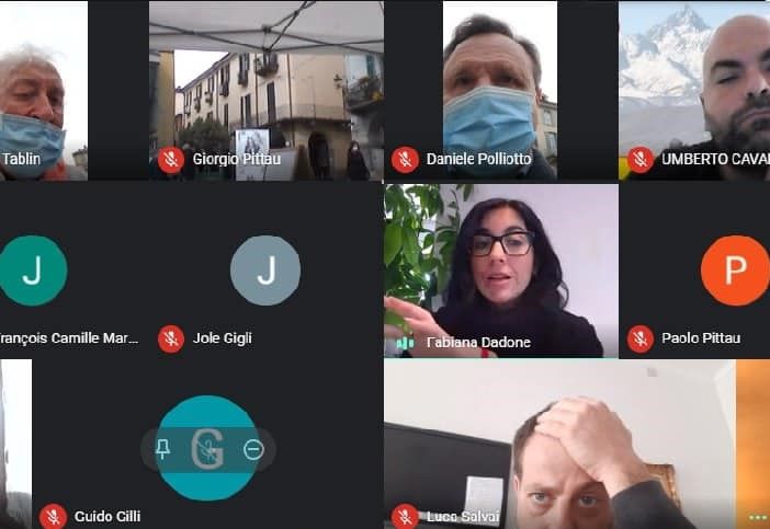 Banchetto online Movimento Cinque Stelle Pinerolo