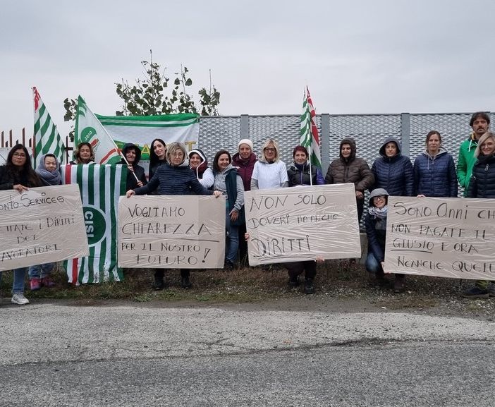 Le manifestanti