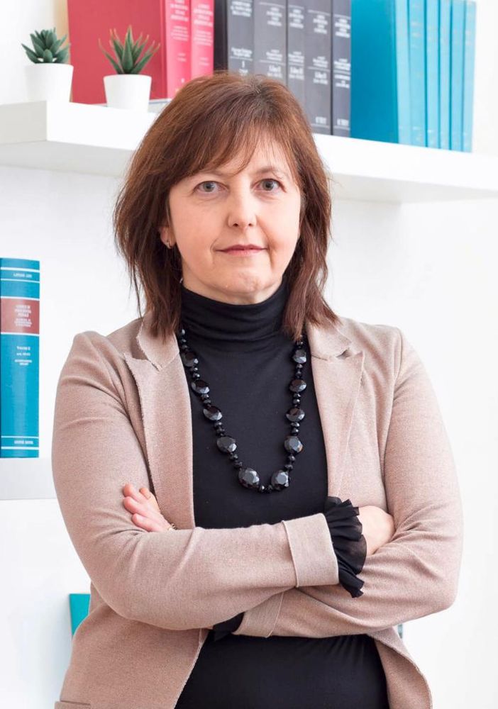 La presidentessa Silvia Lorenzino