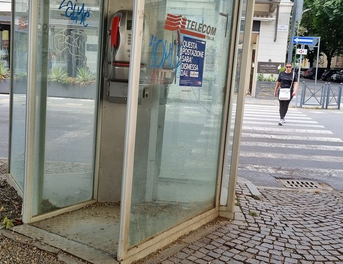 Una delle cabine che presto sparirà