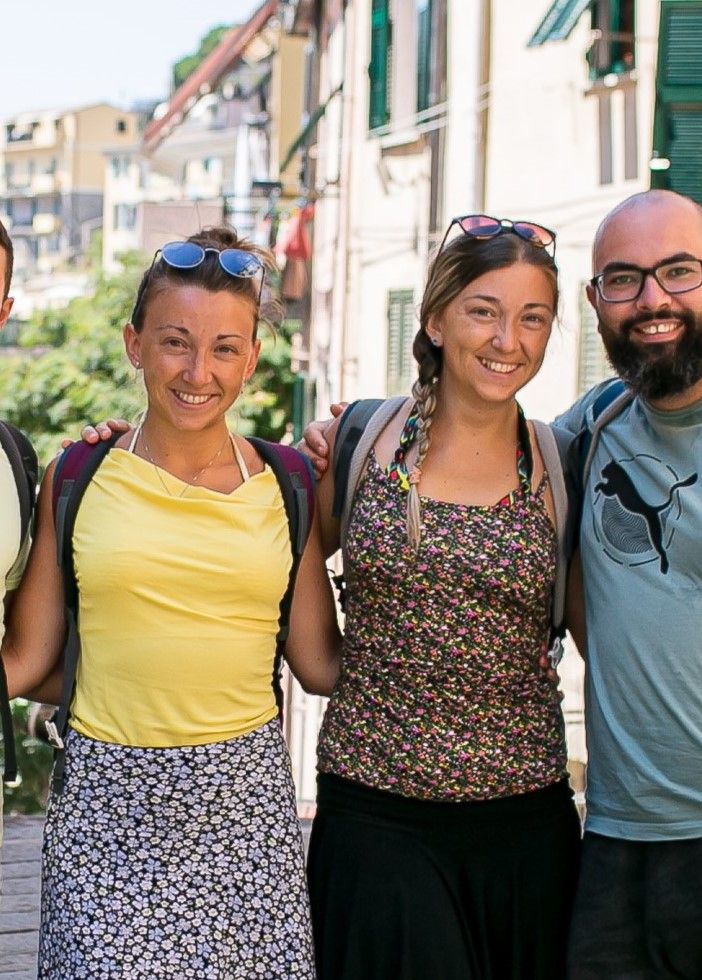 Da sinistra Alessandro Audero, Veronica Brunetti, Elisa Brunetti e Dragoș Strungariu