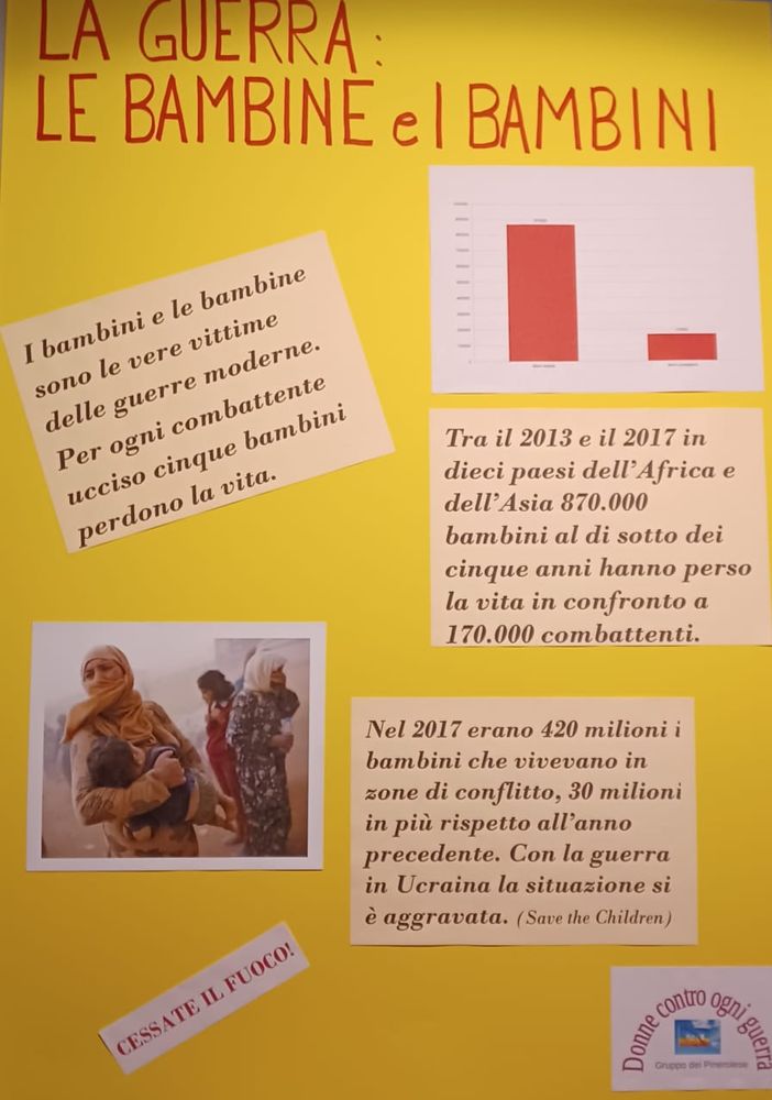 Uno dei cartelloni che verranno esposti domani