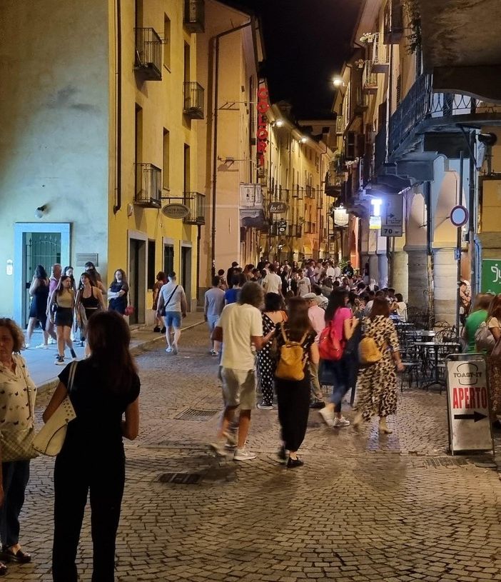 A spasso per Pinerolo durante la Festa della musica di sabato scorso