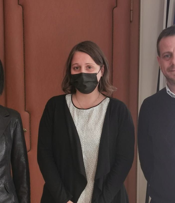 Da sinistra Guidolin, De Vito e Salvai