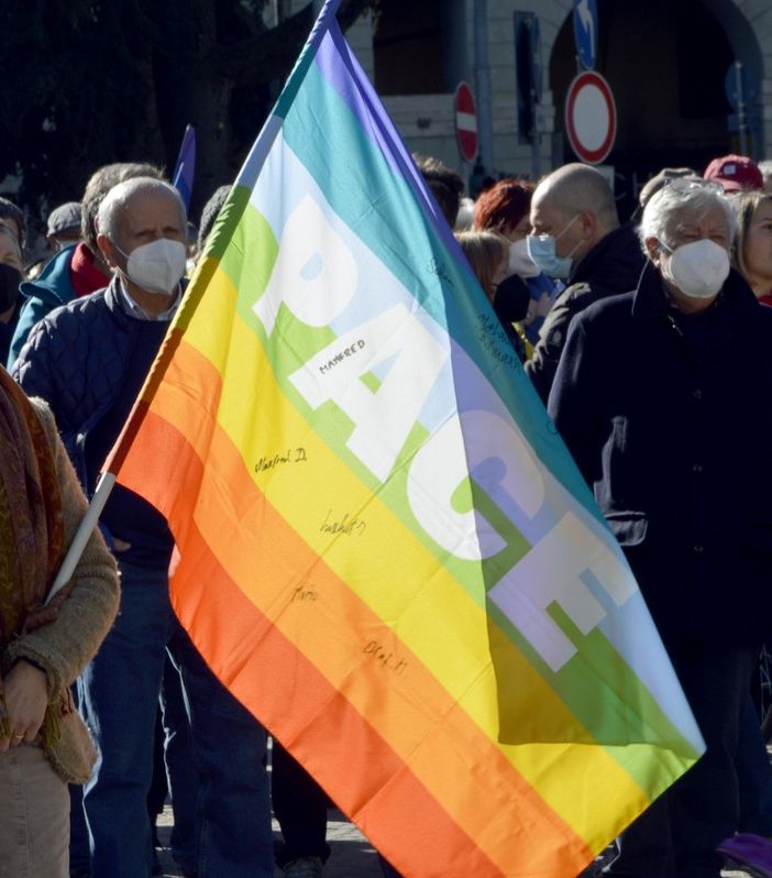 La manifestazione di sabato a Pinerolo (foto di Cinzia Consolati)