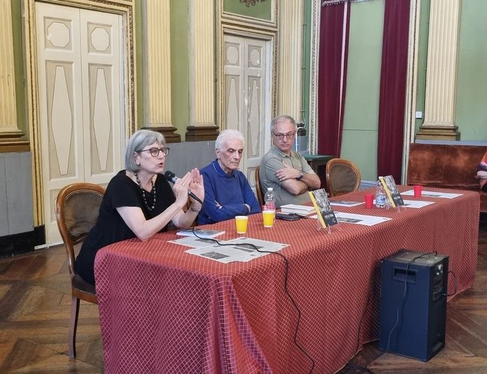 Da sinistra Silvia Maria Ramasso, Gaetano Leo e Gian Piero Casagrande