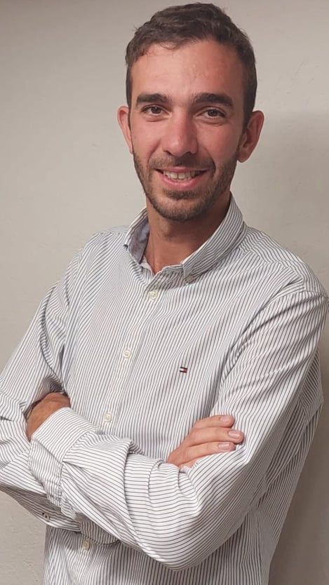 Simone Gay, candidato sindaco a Porte