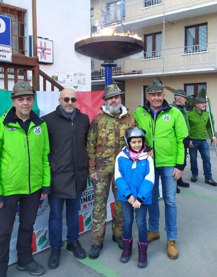 Uno dei momenti del campionato nazionale di sci a Prali
